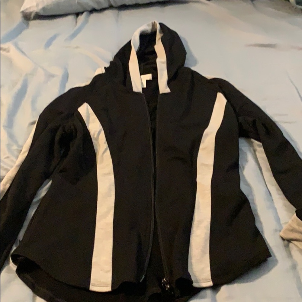 Jersey material jacket